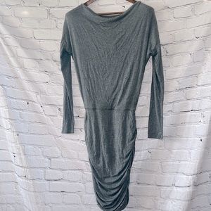 Athleta Gray Long Sleeve Dress Size XXS Excellent Condition